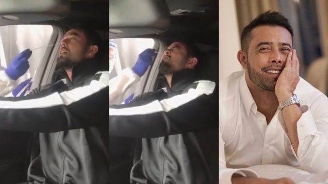 Video Berkervt Tahan S4kit Zul Ariffin Kecvndang Dengan Swab Test Badan Sado Tapi Takut Satkoba Viral